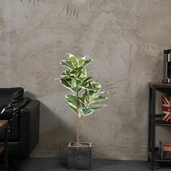 Artificial Rubber Tree Plant 43in