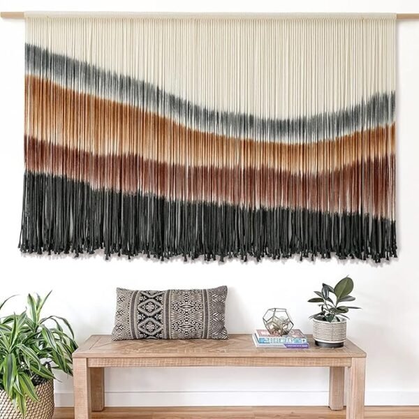 Macrame Wall Hanging Macrame Wall Decor Large-Scale
