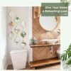 9Pcs Teardrop Mirror Wall Decor Acrylic Decorative Mirror