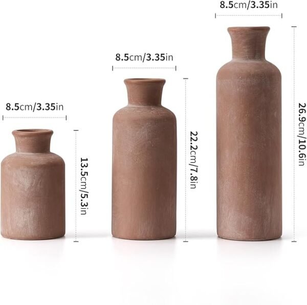 Ceramic Rustic Farmhouse Vase