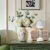 Ceramic Flower Vase, Vintage Home Decor Vases