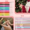 Crochet Hooks Kit with Case, 85-Piece