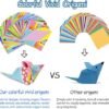 Hapray Origami Kit 144 sheets Origami Paper 72 Patterns