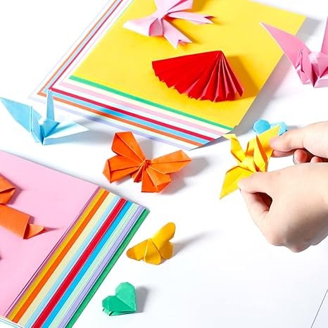 MIDUOLE Origami Paper, Pack of 200 Sheets 6 Inch Square