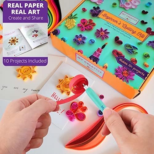 MY CREATIVE CAMP Beginner's Quilling Kit