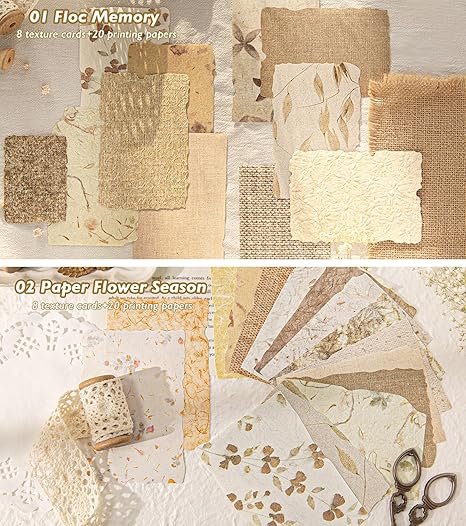 K Kattone 168Pcs Scrapbook Paper 6 pack