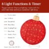 Best Choice Products 2pc Lighted Pop-Up Christmas Ornament Set 180 LED Lights