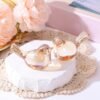Reyife Small Bird Figurines Home Decor Glass Crystal Bird Statue