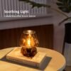 Mushroom Lamp Small Vintage Table Lamp for Bedroom Nightstand