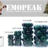 Emopeak 24Pcs Mini Christmas Balls Ornaments 1.2 Inch