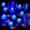 Pyrrhiax, 2000 Pieces Artificial Rose Petals and 24 Pieces LED Tea Lights Candles