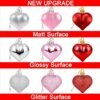 Partyprops, 36Pcs Valentine's Day Heart Shaped Ornaments