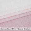 Central Park Ombre Window Curtain Panel Cream White to Pink Dust Rose, 40" x 84", Set of 2