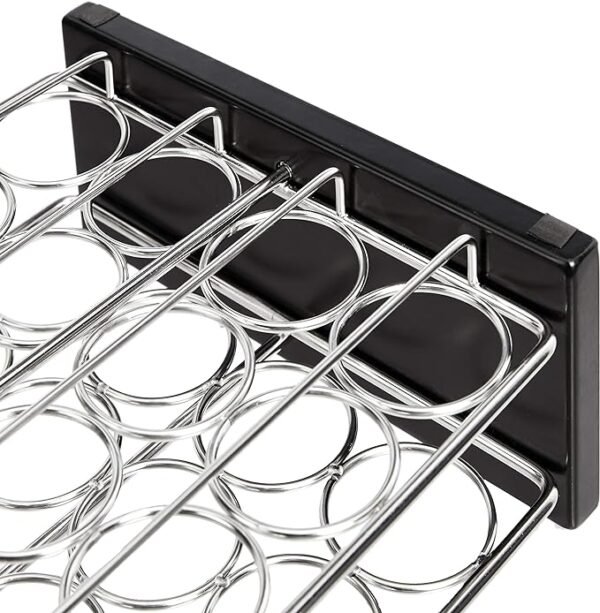 Spice Rack, 20 Glass Jar Spice Organizers and Storage