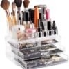 Clear Makeup Organizer - Cosmetic Storage Organizer