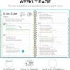 2025 Planner - Weekly and Monthly Planner Spiral Bound, January 2025