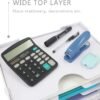 SONGWAY 7 Tier Wide Document Holder, White