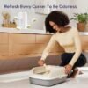 LEVOIT Air Purifiers for Bedroom Home, 3-in-1 Filter Cleaner with Fragrance Sponge for Better Sleep