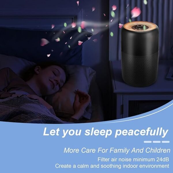 TPLMB 2 Pack TPLMB Air Purifiers for Bedroom H13 HEPA Filter,Fragrance for Better Sleep