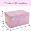 Jewelkeeper Musical Ballerina Girls Music Box