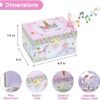 Jewelkeeper Jewelry Box for Girls - Girls Bedroom Accessories
