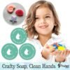 Soap Making Kit for Kids, DIY Complete Set with Molds, Scents, Dye, Glitter, Foaming Net