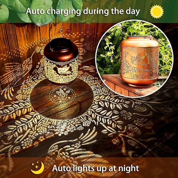 Solar Lanterns Outdoor Waterproof Hanging