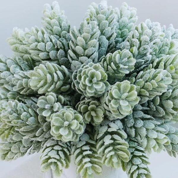 Set of 3 Small Artificial Succulent Potted Plants