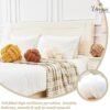 Knot Pillow Ball, Soft Home Decorative Round Throw Pillow