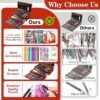 Art Supplies, 269 Piece Deluxe Art Set with 6 Drawing Pads