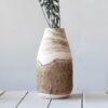 Creative Co-Op 13" H Carved Paulownia Wood