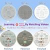 3 Pack Beginner Embroidery Kits for Adults DIY Starter Kit