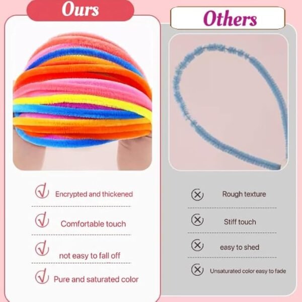 AJKJ 435pcs 4 Colors Pipe Cleaners Craft Supplies