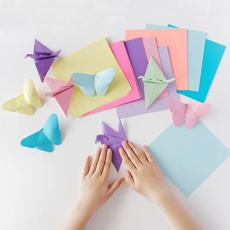 MIDUOLE Origami Paper, Pack of 200 Sheets 6 Inch Square