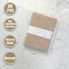Aromoty 30 sheets Textured Scrapbook Paper&Mesh Fabric 5.8x8.2 Inches