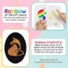 Hygloss Products Embossed Metallic Foil Paper 8.5x10-Inch, 30Pack