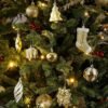 Sattiyrch 76ct Christmas Tree Ornaments,Golden