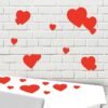Beistle Store Cardstock Paper Heart Cut Outs ,20, 4", 8.5", 12in