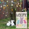 Decorhua Easter Garden Flag Double Sided Vertical 12×18 Inch