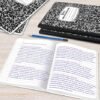 Rosmonde 12 Pack Composition Notebook  200 Pages (100 Sheets), 9-3/4 x 7-1/2"