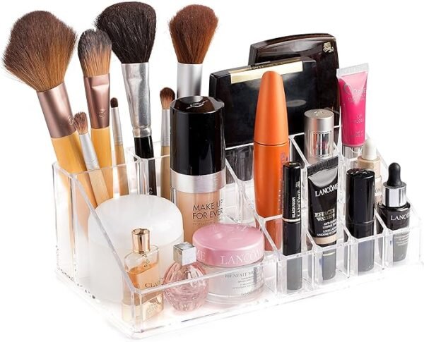 Clear Makeup Organizer - Cosmetic Storage Organizer