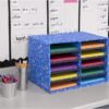 Bankers Box Classroom 10 Compartment Literature Organizer