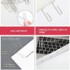 1 Nonskid Paper Clips, 600 Medium Paper Clips