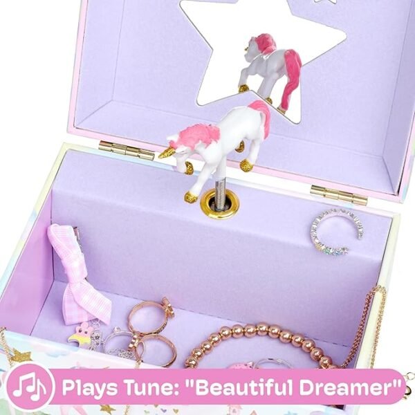 Jewelkeeper Jewelry Box for Girls - Girls Bedroom Accessories