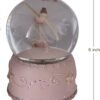 Swan Lake Music Box Ballerina Color Changing Lights Handpainted Dancing Ballerina