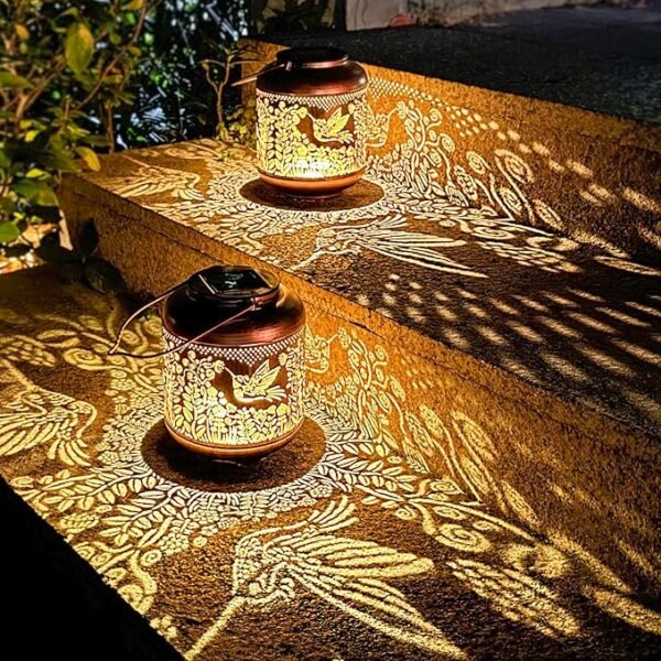 Solar Lanterns Outdoor Waterproof Hanging
