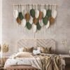 Large Macrame Wall Hanging Boho Woven Tapestry, Chic Home