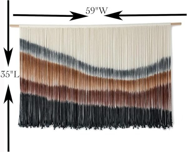Macrame Wall Hanging Macrame Wall Decor Large-Scale