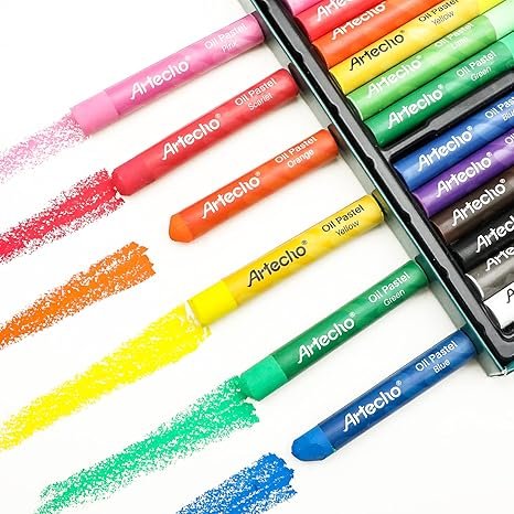 Oil Pastels Set of 48 Colors, Soft Oil Pastels for Art Painting