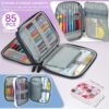 Crochet Hooks Kit with Case, 85-Piece